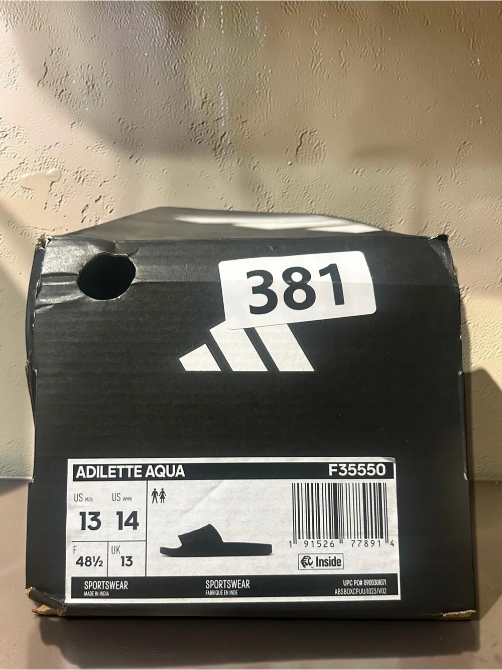 Adidas Aqua Adelite Slides/Sandal -